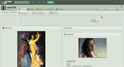 Desktop Screenshot of celina558.deviantart.com