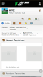 Mobile Screenshot of mvc.deviantart.com