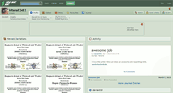 Desktop Screenshot of kitana82483.deviantart.com