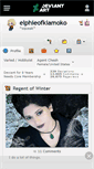 Mobile Screenshot of elphieofkiamoko.deviantart.com