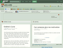 Tablet Screenshot of pink-e-dink.deviantart.com