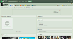 Desktop Screenshot of maikou.deviantart.com