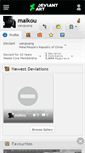 Mobile Screenshot of maikou.deviantart.com