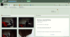 Desktop Screenshot of canses.deviantart.com