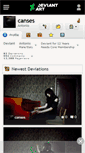 Mobile Screenshot of canses.deviantart.com