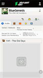 Mobile Screenshot of bluegenesis.deviantart.com