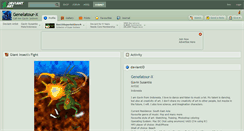 Desktop Screenshot of genelatour-x.deviantart.com