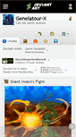 Mobile Screenshot of genelatour-x.deviantart.com