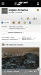Mobile Screenshot of inspire-creative.deviantart.com