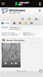Mobile Screenshot of dirtydreams.deviantart.com