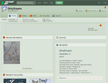 Tablet Screenshot of dirtydreams.deviantart.com