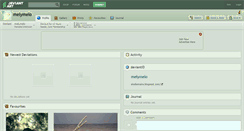 Desktop Screenshot of melymelo.deviantart.com