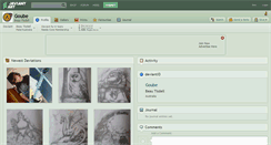 Desktop Screenshot of goube.deviantart.com