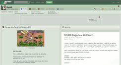 Desktop Screenshot of myuui.deviantart.com