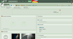 Desktop Screenshot of hillrocha.deviantart.com
