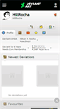 Mobile Screenshot of hillrocha.deviantart.com