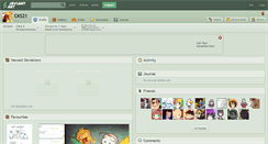Desktop Screenshot of cks21.deviantart.com