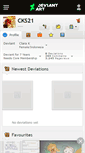 Mobile Screenshot of cks21.deviantart.com