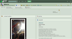 Desktop Screenshot of detourne.deviantart.com