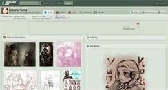 Desktop Screenshot of kokune-yuma.deviantart.com