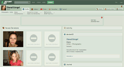 Desktop Screenshot of dianaxxangel.deviantart.com