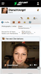 Mobile Screenshot of dianaxxangel.deviantart.com