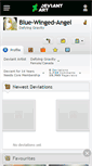 Mobile Screenshot of blue-winged-angel.deviantart.com