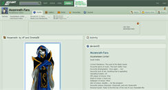 Desktop Screenshot of mozenrath-fans.deviantart.com