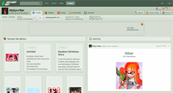 Desktop Screenshot of mistywriter.deviantart.com