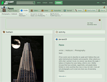 Tablet Screenshot of pasos.deviantart.com