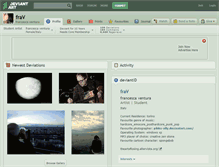 Tablet Screenshot of frav.deviantart.com