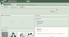 Desktop Screenshot of blue-exorcist.deviantart.com