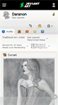 Mobile Screenshot of daranon.deviantart.com
