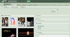 Desktop Screenshot of denmarknow.deviantart.com