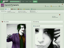 Tablet Screenshot of hypnoticphotography.deviantart.com