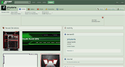 Desktop Screenshot of jchysteria.deviantart.com