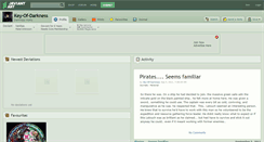 Desktop Screenshot of key-of-darkness.deviantart.com
