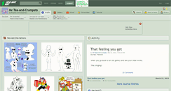 Desktop Screenshot of mr-tea-and-crumpets.deviantart.com