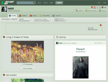 Tablet Screenshot of kabbi.deviantart.com