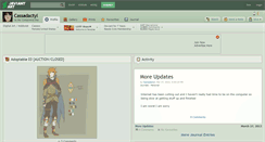 Desktop Screenshot of cassadactyl.deviantart.com