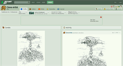 Desktop Screenshot of clone-artist.deviantart.com