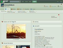 Tablet Screenshot of emeraldsakura.deviantart.com