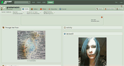 Desktop Screenshot of greekamazon.deviantart.com