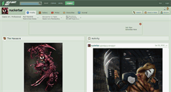Desktop Screenshot of nuckerbar.deviantart.com