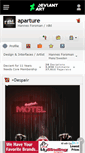Mobile Screenshot of aparture.deviantart.com