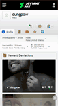 Mobile Screenshot of dungpow.deviantart.com