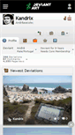 Mobile Screenshot of kandrix.deviantart.com