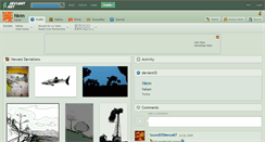 Desktop Screenshot of hknn.deviantart.com