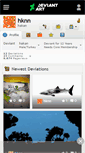 Mobile Screenshot of hknn.deviantart.com