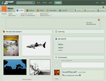 Tablet Screenshot of hknn.deviantart.com